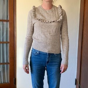 Doen alpaca sweater size sm